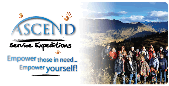 Ascend Travel Expeditions in Cusco Peru - Empower those in need... Empower yourself!