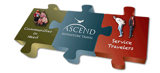 Ascend Travel - Connecting the puzzle pieces Ascend Travel - Connecting the humanitarian puzzle pieces in Cusco, Peru