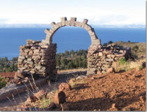 Lake Titicaca, highest navigable lake in the world